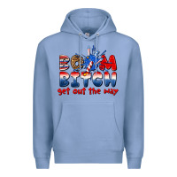 Colony Blue boom bitch get out the way Premium Hoodie - texasbilliewilder