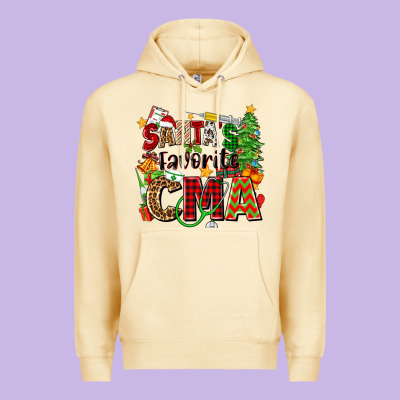 Santa's Favorite Cma Premium Hoodie Designed By Zillion Design Studio