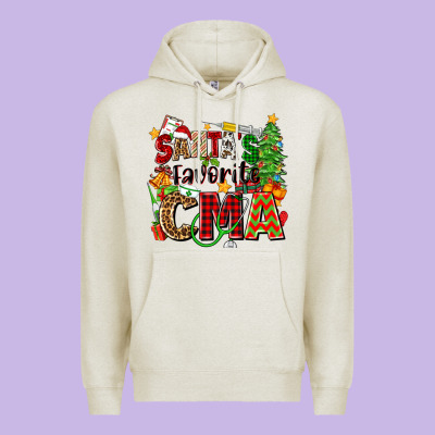 Santa's Favorite Cma Premium Hoodie Designed By Zillion Design Studio