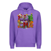 Purple santa's favorite cma Premium Hoodie - Zillion Design Studio