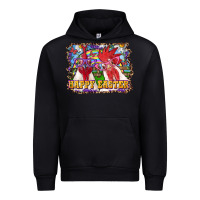 Black Happy Easter Roosters Urban Hoodie - RanaPortraitStore