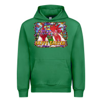Emerald Happy Easter Roosters Urban Hoodie - RanaPortraitStore