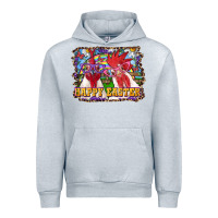 Heather Grey Happy Easter Roosters Urban Hoodie - RanaPortraitStore