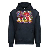 Navy Happy Easter Roosters Urban Hoodie - RanaPortraitStore