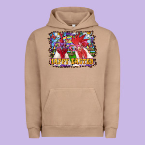 Happy Easter Roosters Urban Hoodie Designed By Ranaportraitstore