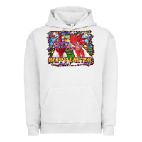 Pigment Lunar Rock Happy Easter Roosters Urban Hoodie - RanaPortraitStore