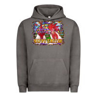Pigment Tornado Happy Easter Roosters Urban Hoodie - RanaPortraitStore