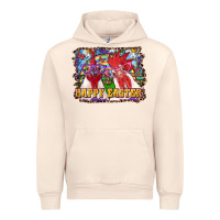 Sandshell Happy Easter Roosters Urban Hoodie - RanaPortraitStore