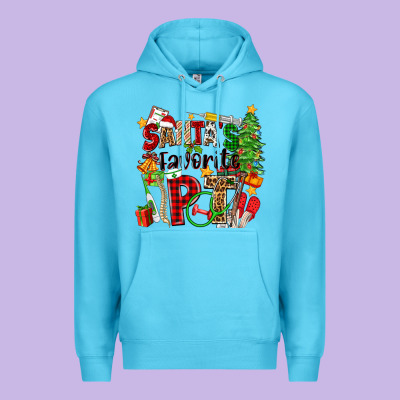 Santa's Favorite Pt Premium Hoodie Designed By Zillion Design Studio