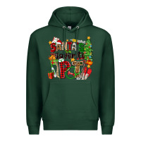 Sports Green santa's favorite pt Premium Hoodie - Zillion Design Studio