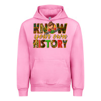 Fuchsia Pink know your own history Urban Hoodie - texasbilliewilder