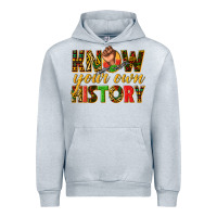 Heather Grey know your own history Urban Hoodie - texasbilliewilder