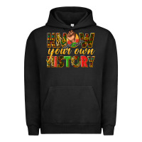 Pigment Black know your own history Urban Hoodie - texasbilliewilder