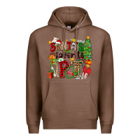 Chestnut santa's favorite pt Premium Hoodie - Zillion Design Studio