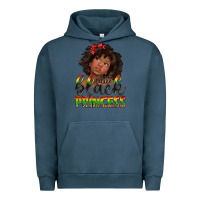 Pigment Midnight Navy little black princess Urban Hoodie - texasbilliewilder
