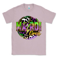 Lilac mardi gras lightning Classic Tee - FaDigitalArtStudio