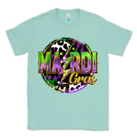 Seafoam mardi gras lightning Classic Tee - FaDigitalArtStudio