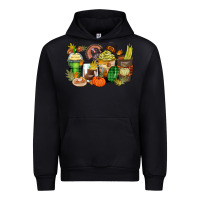 Black thanksgiving coffee cups Urban Hoodie - Zillion Design Studio