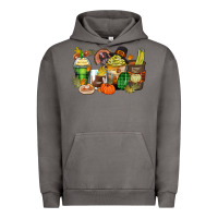 Pigment Tornado thanksgiving coffee cups Urban Hoodie - Zillion Design Studio
