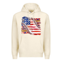 Tofu baseball american flag Premium Hoodie - texasbilliewilder