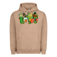 Pigment Burro t rex coffee cups Urban Hoodie - Zillion Design Studio