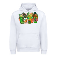 White t rex coffee cups Urban Hoodie - Zillion Design Studio