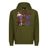 Army Green chill the fourth out 4th july Premium Hoodie - texasbilliewilder