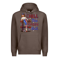Coffee chill the fourth out 4th july Premium Hoodie - texasbilliewilder