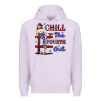 Lilac chill the fourth out 4th july Premium Hoodie - texasbilliewilder
