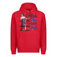 Red chill the fourth out 4th july Premium Hoodie - texasbilliewilder