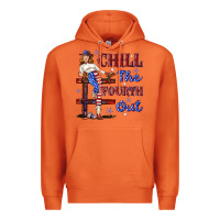 Carrot chill the fourth out 4th july Premium Hoodie - texasbilliewilder