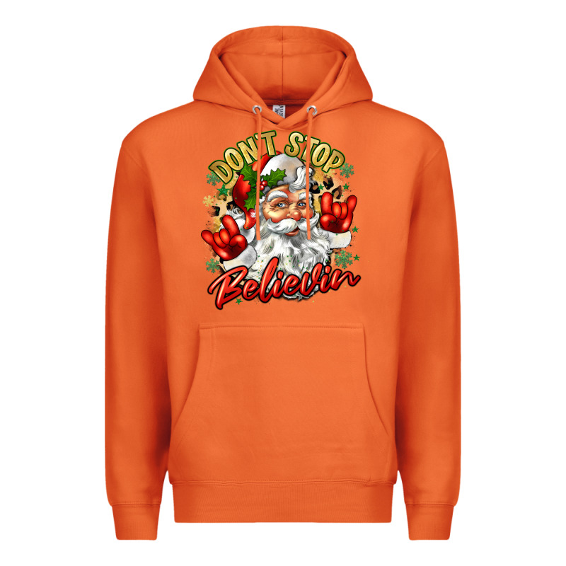 Dont Stop Believin Premium Hoodie by Zillion Design Studio | Teevron