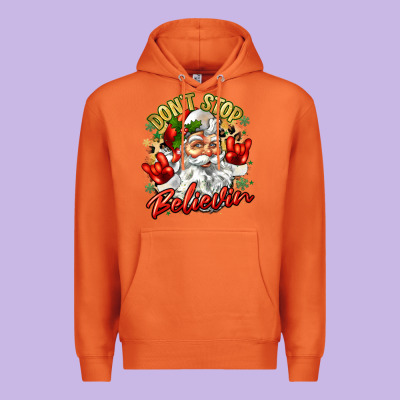 Dont Stop Believin Premium Hoodie Designed By Zillion Design Studio