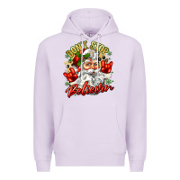 Lilac dont stop believin Premium Hoodie - Zillion Design Studio