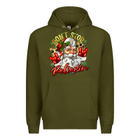 Army Green dont stop believin Premium Hoodie - Zillion Design Studio
