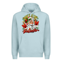 Blue Mist dont stop believin Premium Hoodie - Zillion Design Studio