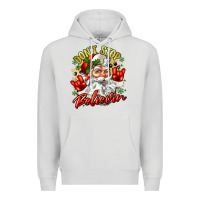 Dove Grey dont stop believin Premium Hoodie - Zillion Design Studio