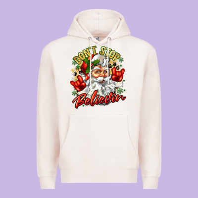 Dont Stop Believin Premium Hoodie Designed By Zillion Design Studio