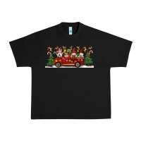 Black Christmas Gnome Truck Urban Heavy Tee - Artiststas