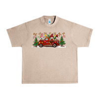 French Oak Christmas Gnome Truck Urban Heavy Tee - Artiststas