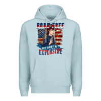Blue Mist born free but now im expensive Premium Hoodie - texasbilliewilder
