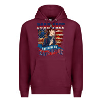 Burgundy born free but now im expensive Premium Hoodie - texasbilliewilder