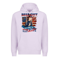 Lilac born free but now im expensive Premium Hoodie - texasbilliewilder
