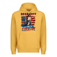 Mustard born free but now im expensive Premium Hoodie - texasbilliewilder