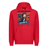 Red born free but now im expensive Premium Hoodie - texasbilliewilder