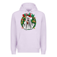 Lilac ghost dead inside but it’s christmas boojee Premium Hoodie - Zillion Design Studio