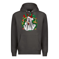 Smoke ghost dead inside but it’s christmas boojee Premium Hoodie - Zillion Design Studio