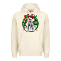 Tofu ghost dead inside but it’s christmas boojee Premium Hoodie - Zillion Design Studio