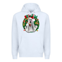 White ghost dead inside but it’s christmas boojee Premium Hoodie - Zillion Design Studio