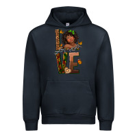 Navy love melanin Urban Hoodie - texasbilliewilder